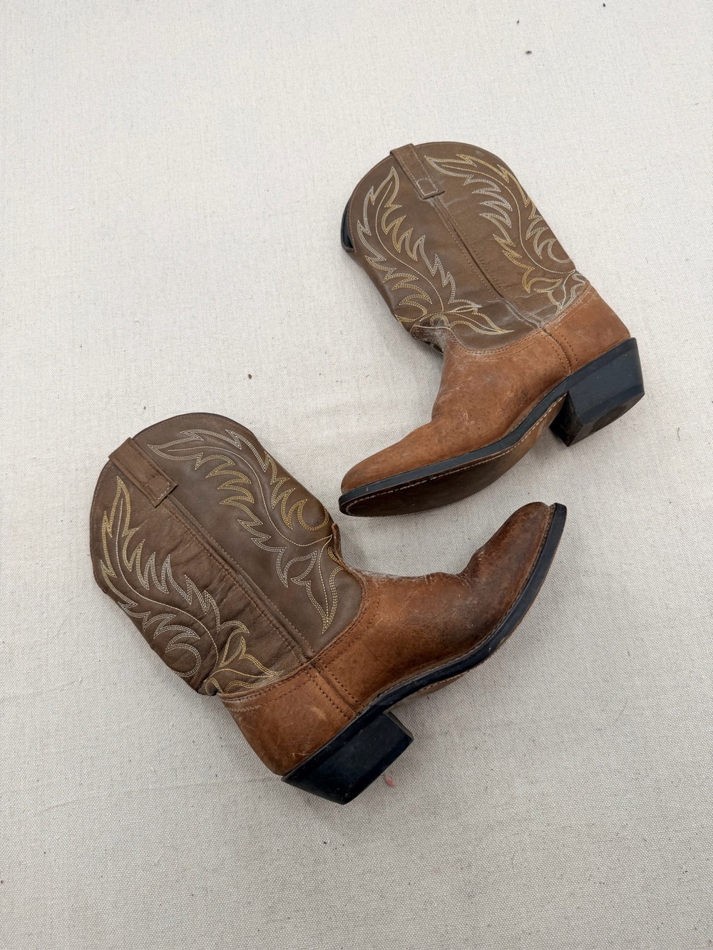 Laredo Lea Vamp Fox Cowgirl Boots